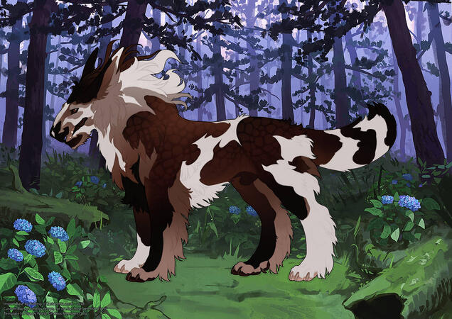 Kezek♂ 9M, Duveteux, Tobiano, UC Ears, Focused Skill - Recognized | 10/15 Slots Used 3xWhim CLOSED